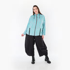 AKH Fashion 7192 Jacke, Grün-Flieder