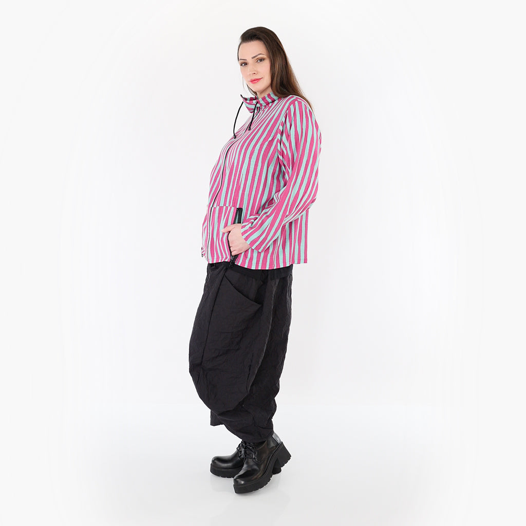 AKH Fashion 7192 Jacke, Fuchsia-Mint