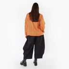 AKH Fashion 7192 Jacke, Orange-Apfelgrün