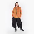 AKH Fashion 7192 Jacke, Orange-Apfelgrün