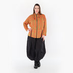 AKH Fashion 7192 Jacke, Orange-Apfelgrün