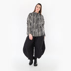 AKH Fashion 7192 Jacke, Schwarz-Weiß