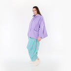 AKH Fashion 7196 Hose, Grün-Flieder