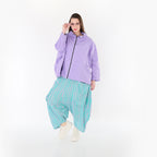 AKH Fashion 7196 Hose, Grün-Flieder