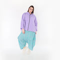 AKH Fashion 7196 Hose, Grün-Flieder