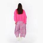 AKH Fashion 7196 Hose, Fuchsia-Mint