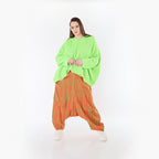 AKH Fashion 7196 Hose, Orange-Apfelgrün