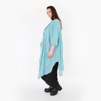 AKH Fashion 7199 Mantel, Grün-Flieder