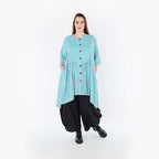 AKH Fashion 7200 Bluse, Grün-Flieder