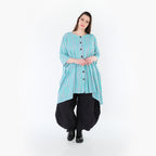 AKH Fashion 7200 Bluse, Grün-Flieder