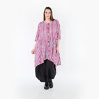 AKH Fashion 7200 Bluse, Fuchsia-Mint