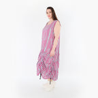 AKH Fashion 7201 Kleid, Fuchsia-Mint