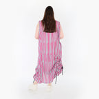 AKH Fashion 7201 Kleid, Fuchsia-Mint