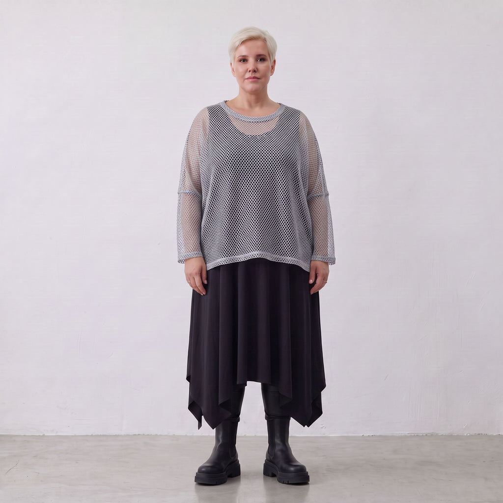 AKH Fashion · Shirt · Marie · 6721 · Grijs