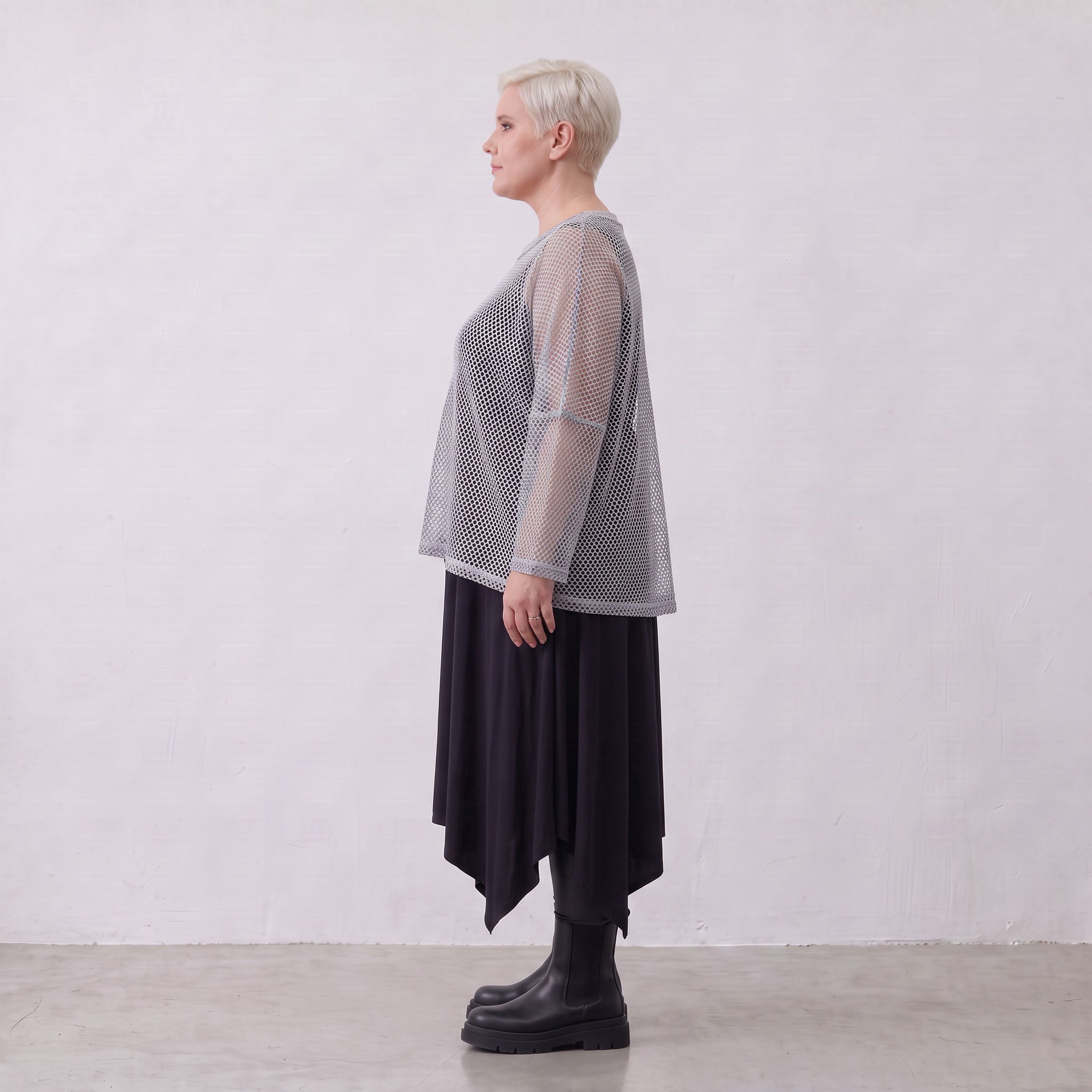 AKH Fashion · Shirt · Marie · 6721 · Grijs