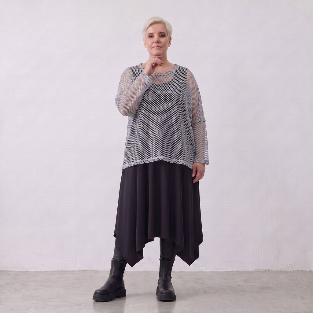 AKH Fashion · Shirt · Marie · 6721 · Grijs