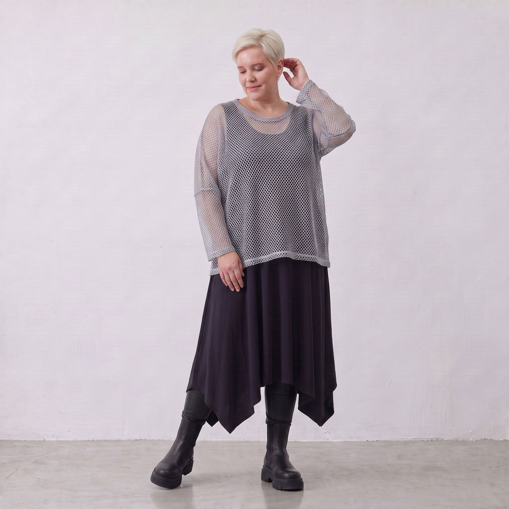 AKH Fashion · Shirt · Marie · 6721 · Grijs