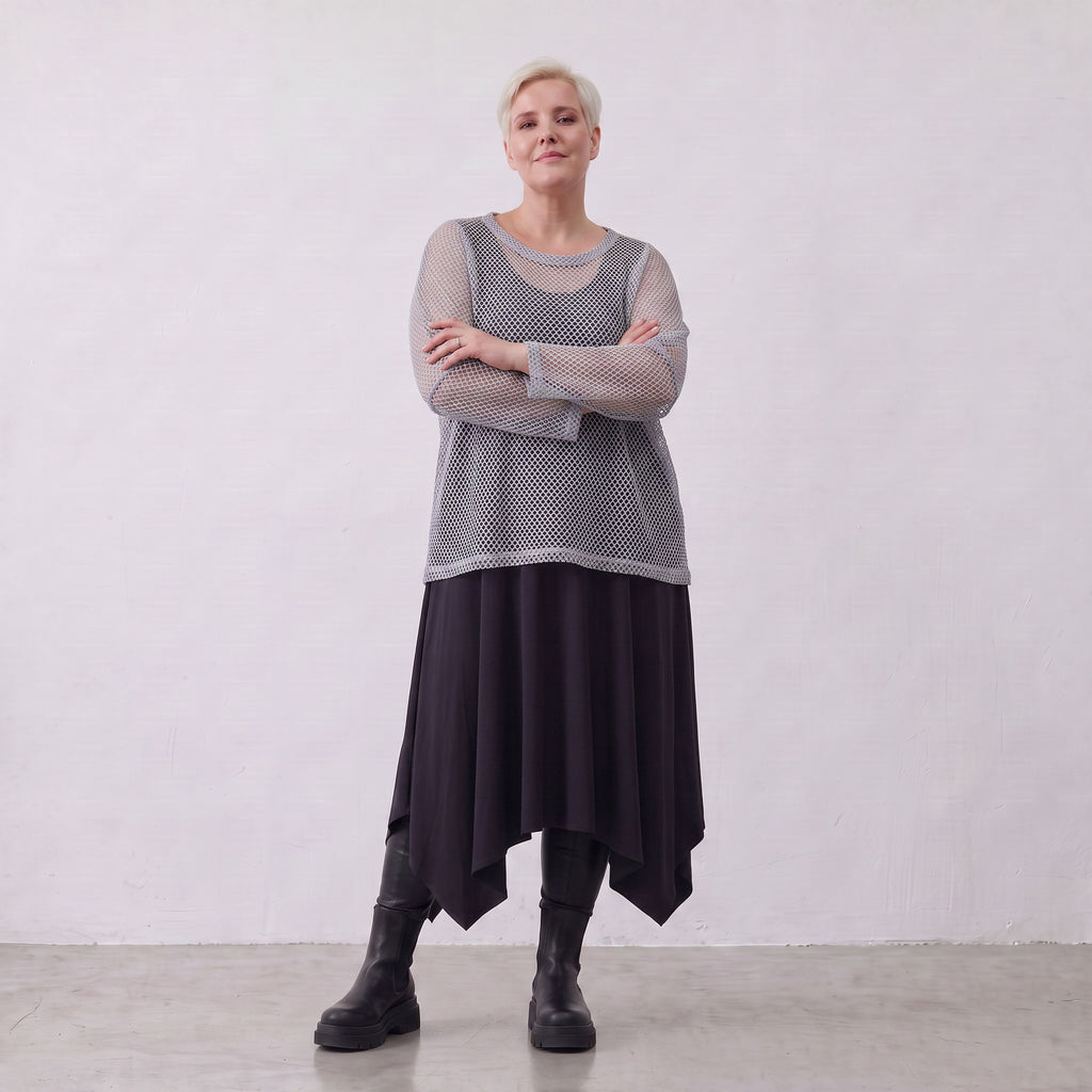 AKH Fashion · Shirt · Marie · 6721 · Grijs