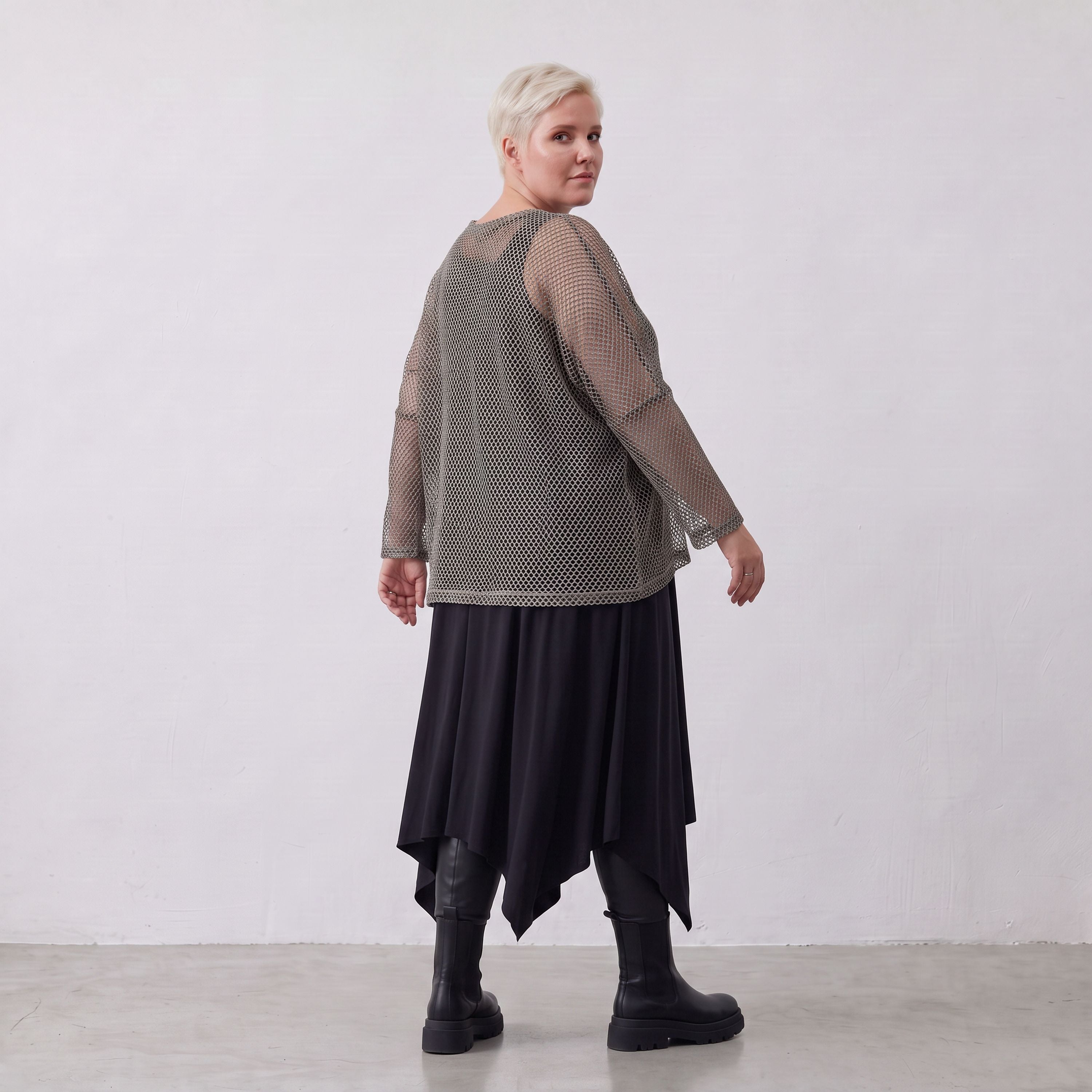 AKH Fashion · T-shirt · Marie · 6721 · Taupe