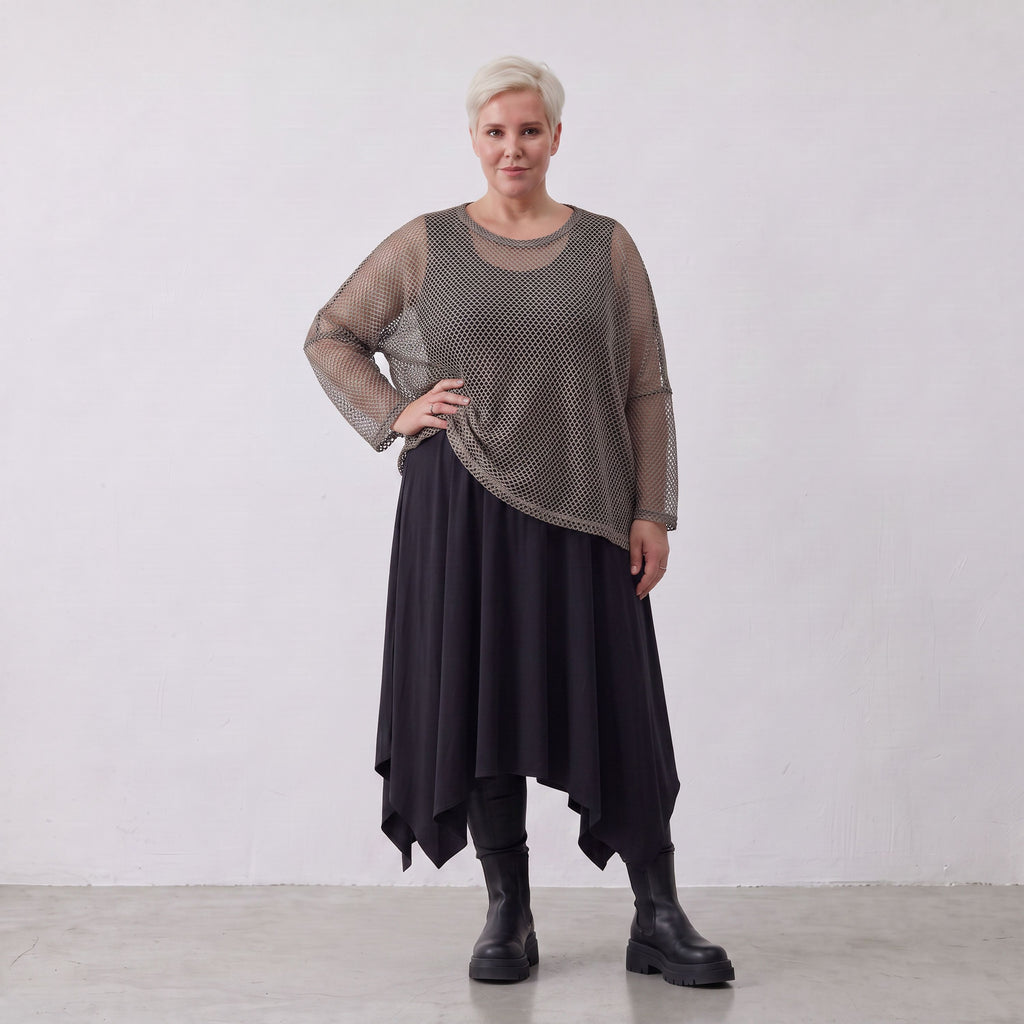 AKH Fashion · Shirt · Marie · 6721 · Taupe