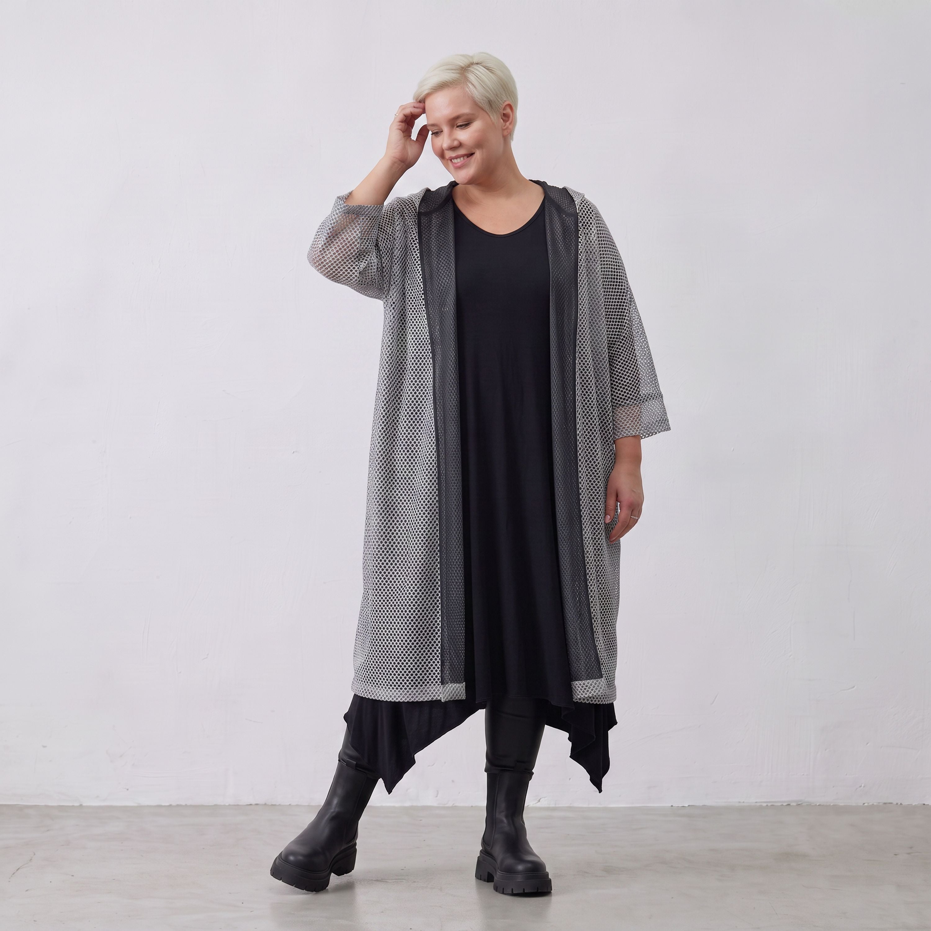 AKH Fashion · Cardigan · Marie · 7068 · Gris