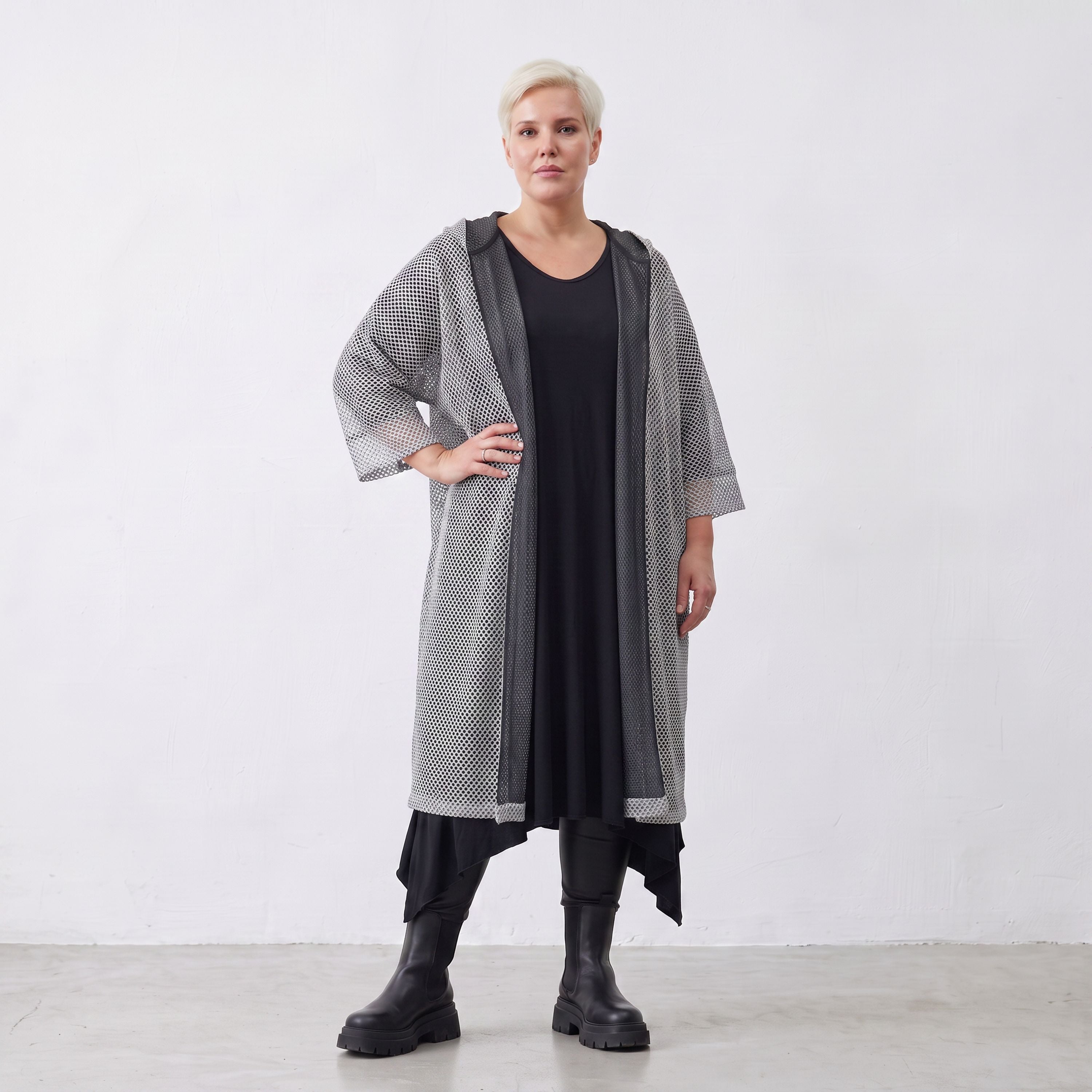 AKH Fashion · Cardigan · Marie · 7068 · Gris