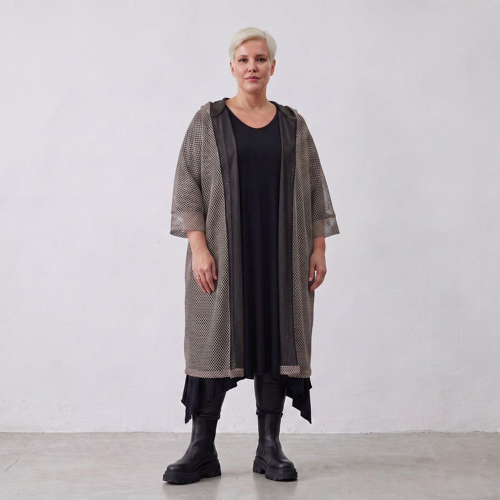 AKH Fashion · Cardigan · Marie · 7068 · Taupe