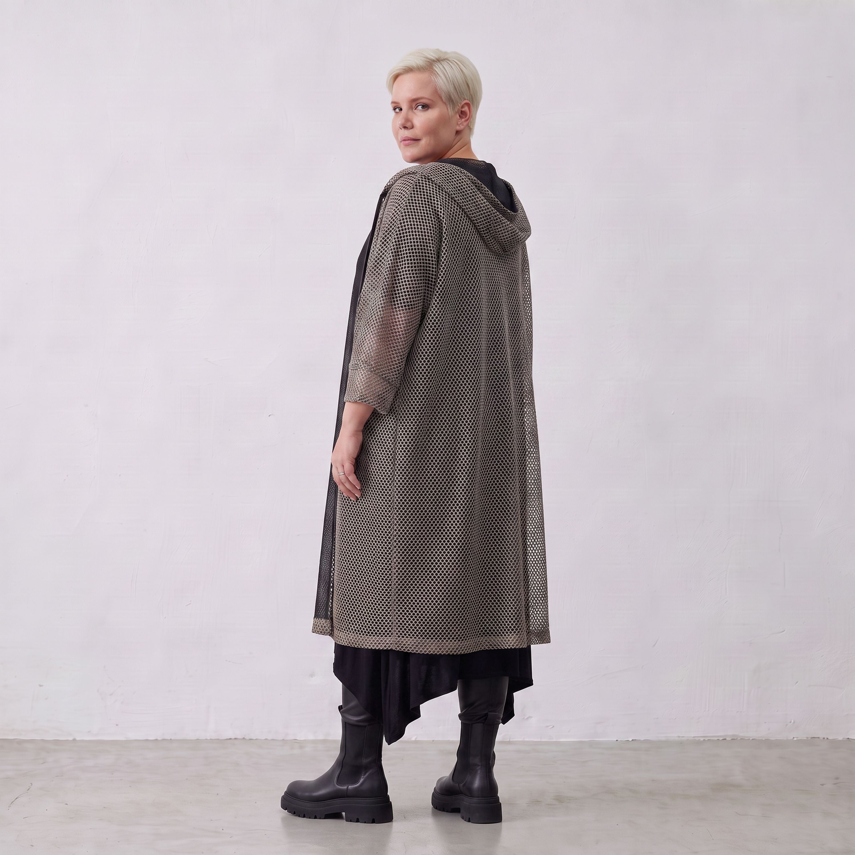 AKH Fashion · Cardigan · Marie · 7068 · Taupe