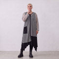 AKH Fashion · Blouse · Marie · 7101 · Grijs/Zwart