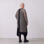 AKH Fashion · Blouse · Marie · 7101 · Taupe/Zwart