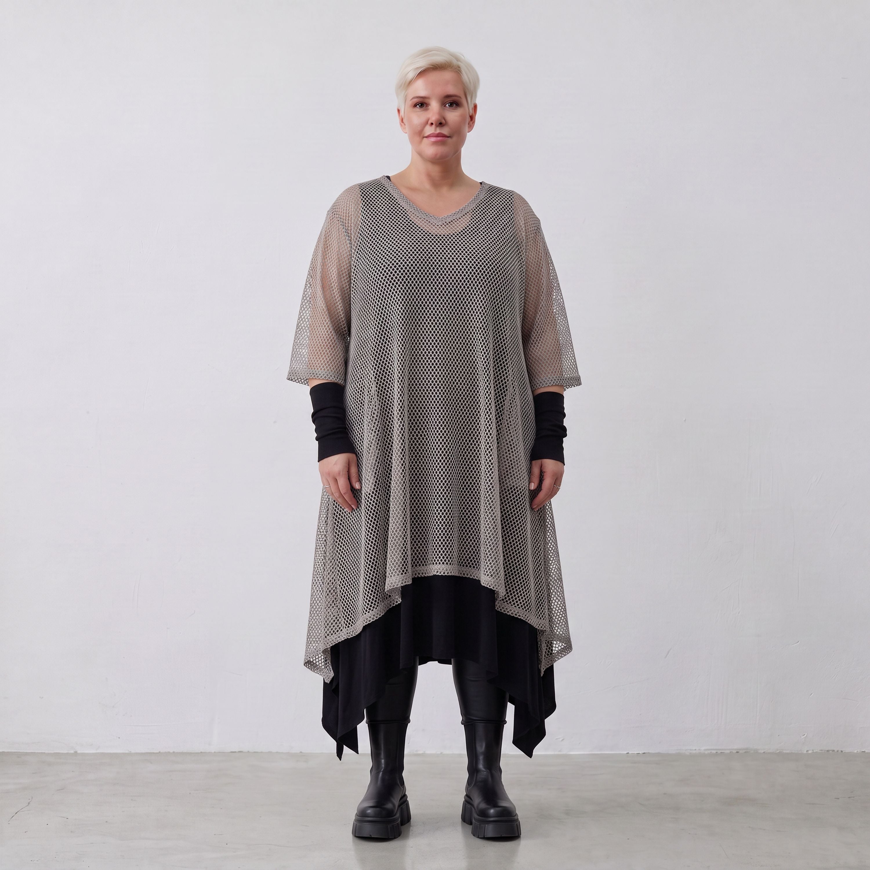 AKH Fashion · Maglia · Marie · 7108 · Grigio