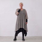 AKH Fashion · Shirt · Marie · 7108 · Grijs