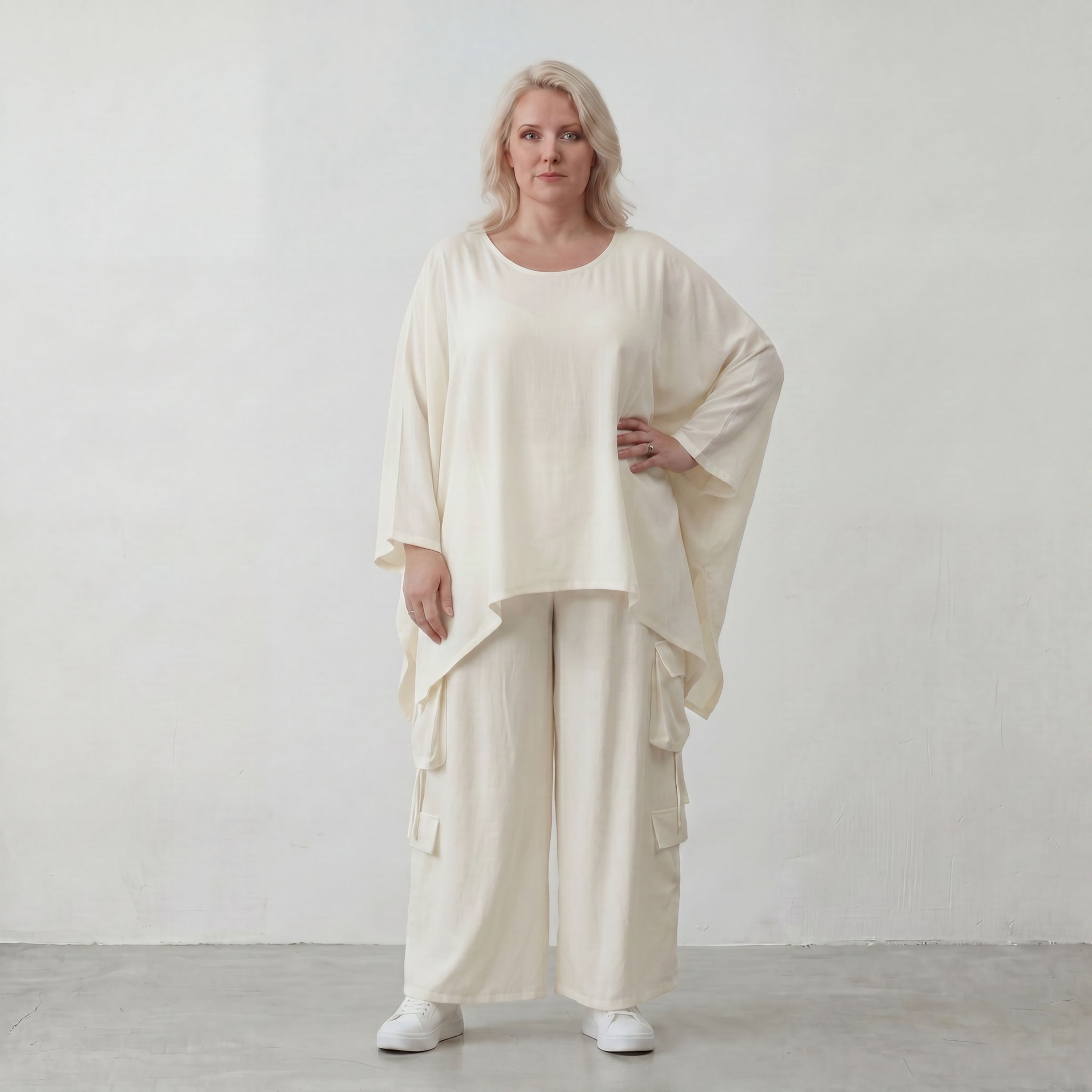 AKH Fashion · Shirt · Melinda · 6680 · Ivory