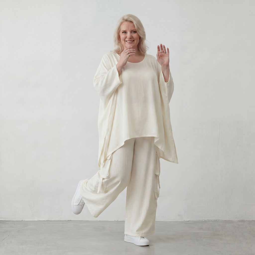 AKH Fashion · Shirt · Melinda · 6680 · Ivory