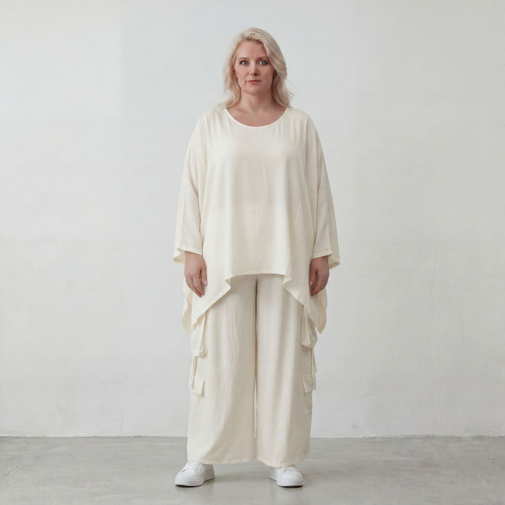 AKH Fashion · Shirt · Melinda · 6680 · Ivory