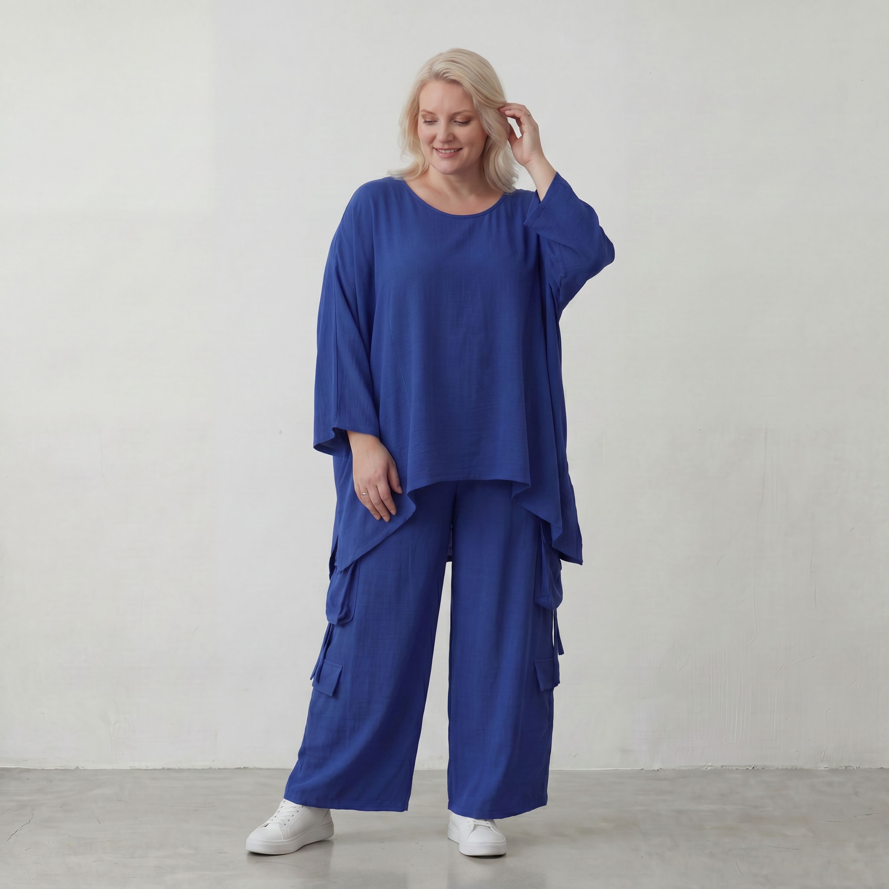 AKH Fashion · Shirt · Melinda · 6680 · Sapphire