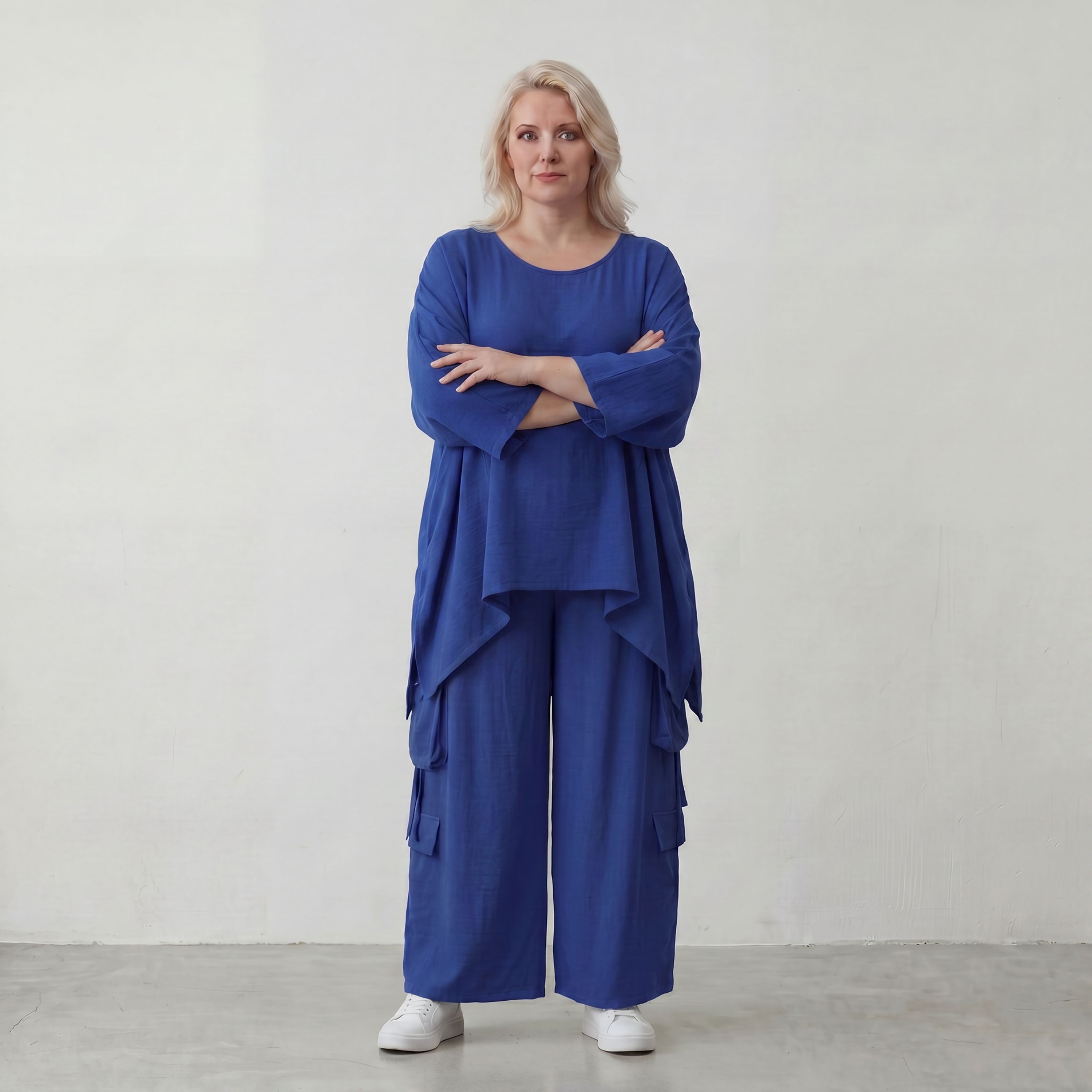 AKH Fashion · Shirt · Melinda · 6680 · Sapphire