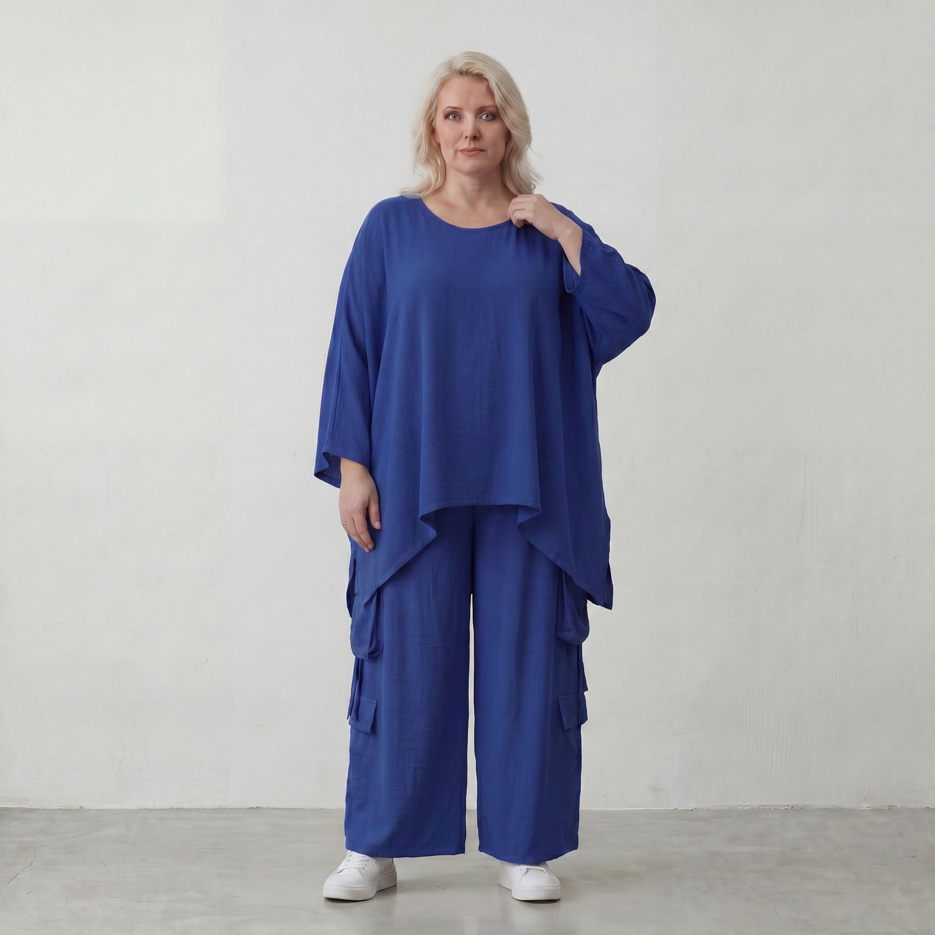 AKH Fashion · Shirt · Melinda · 6680 · Sapphire