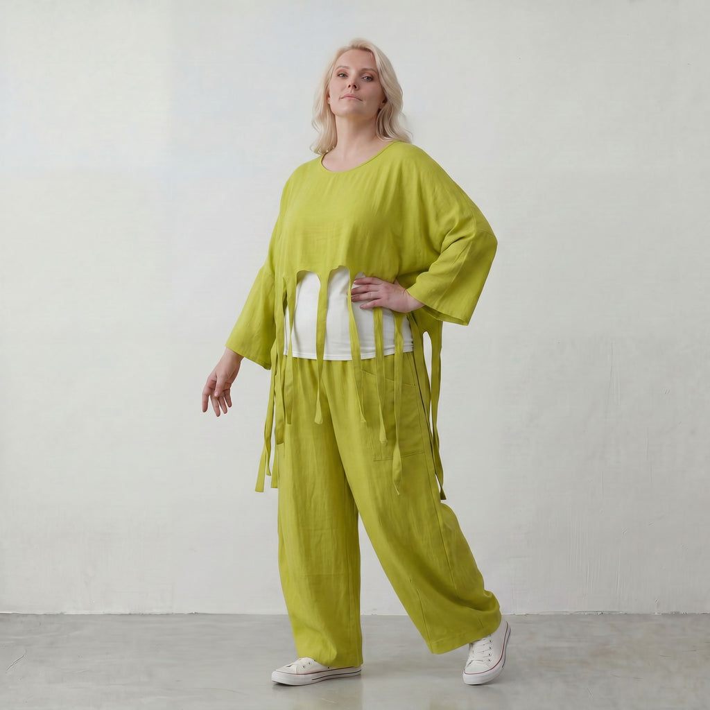AKH Fashion · Überwurf · Melinda · 6966 · AppleGrün