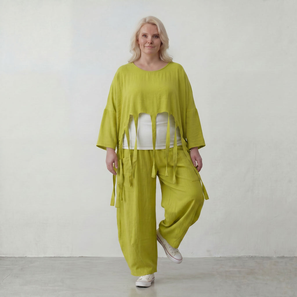 AKH Fashion · Überwurf · Melinda · 6966 · AppleGrün