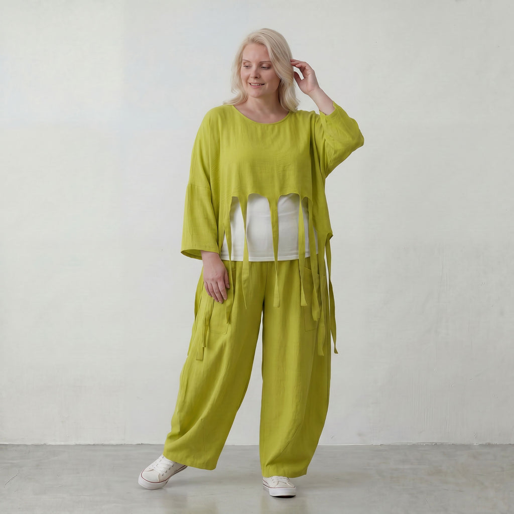 AKH Fashion · Überwurf · Melinda · 6966 · AppleGrün