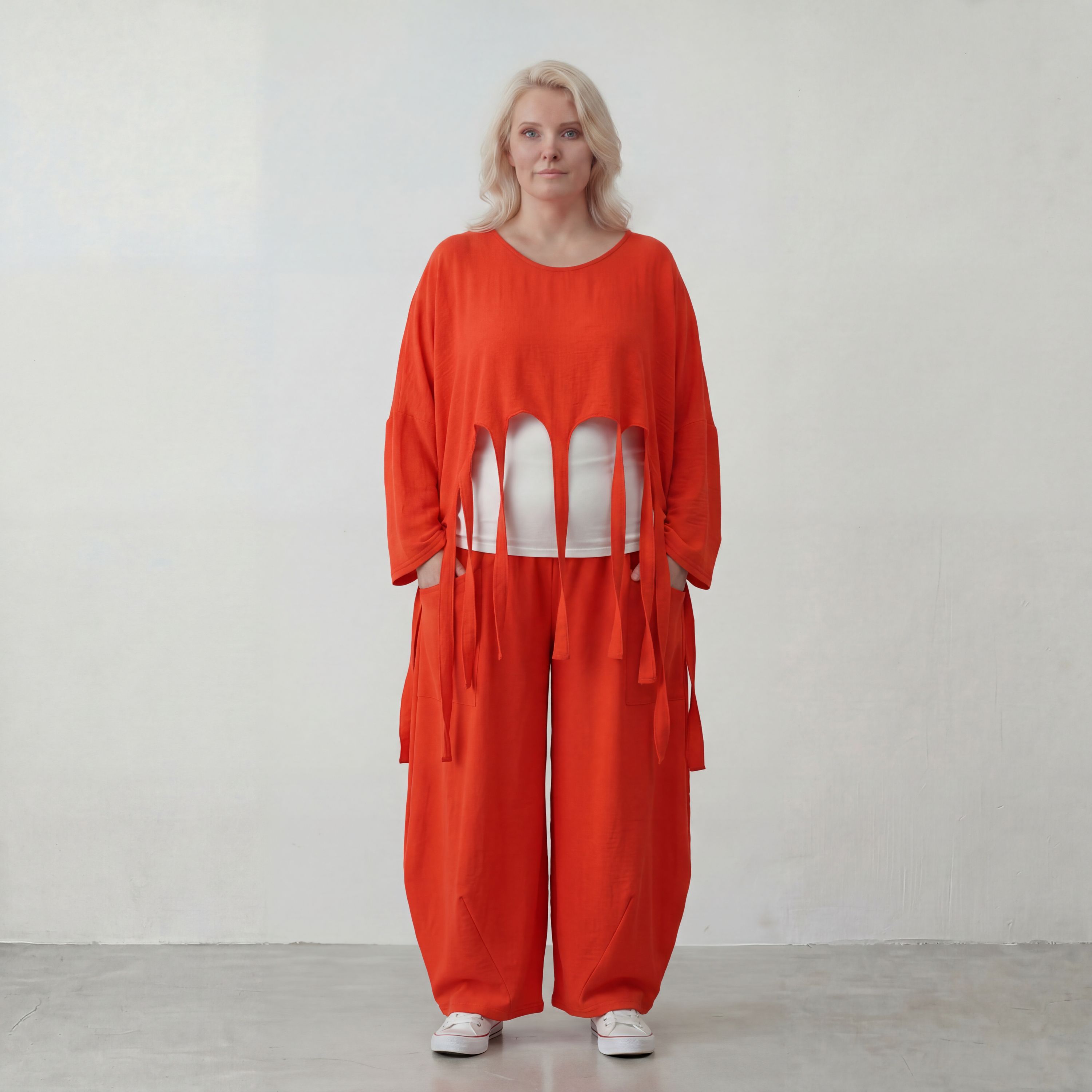 AKH Fashion · Überwurf · Melinda · 6966 · Coral