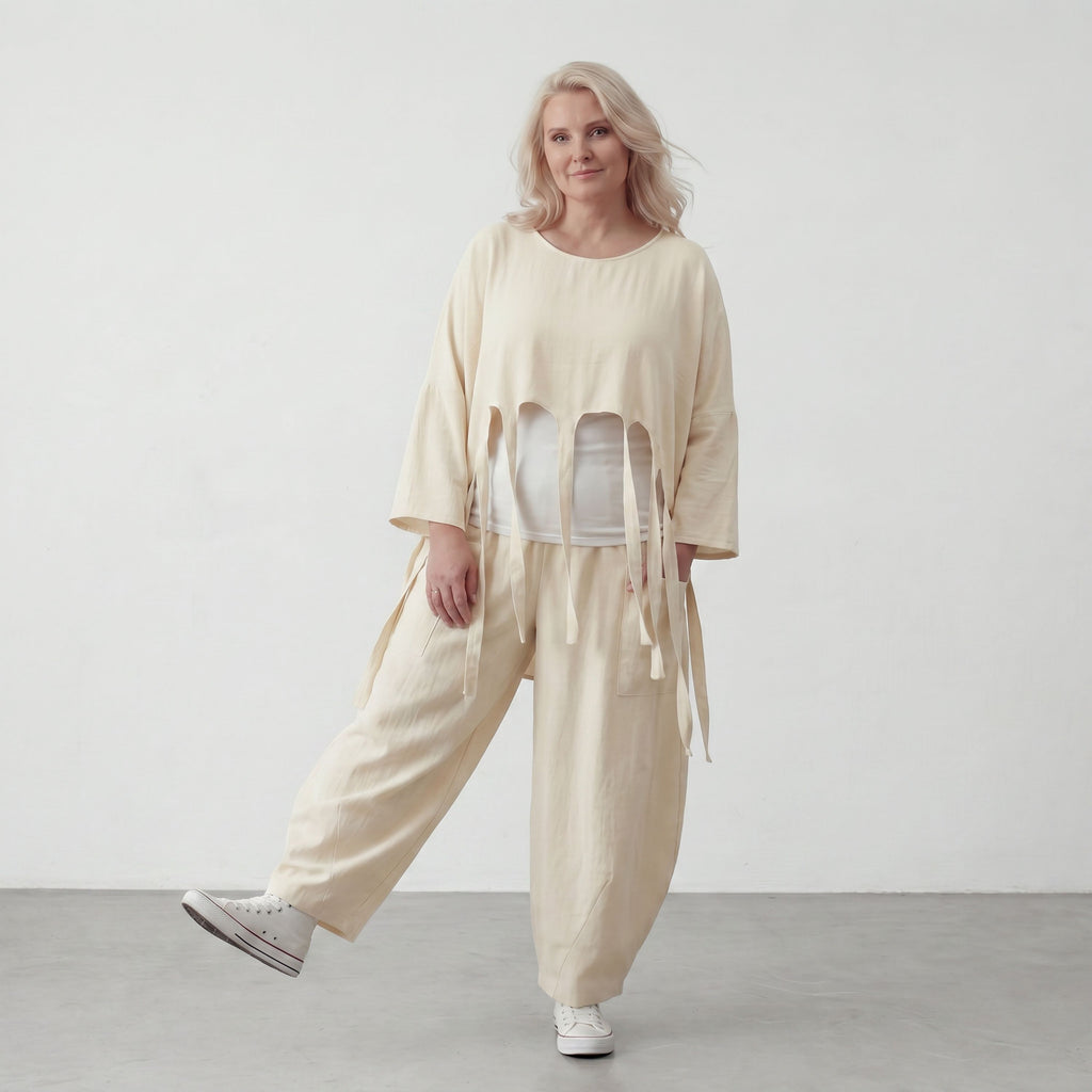 AKH Fashion · Überwurf · Melinda · 6966 · Ivory