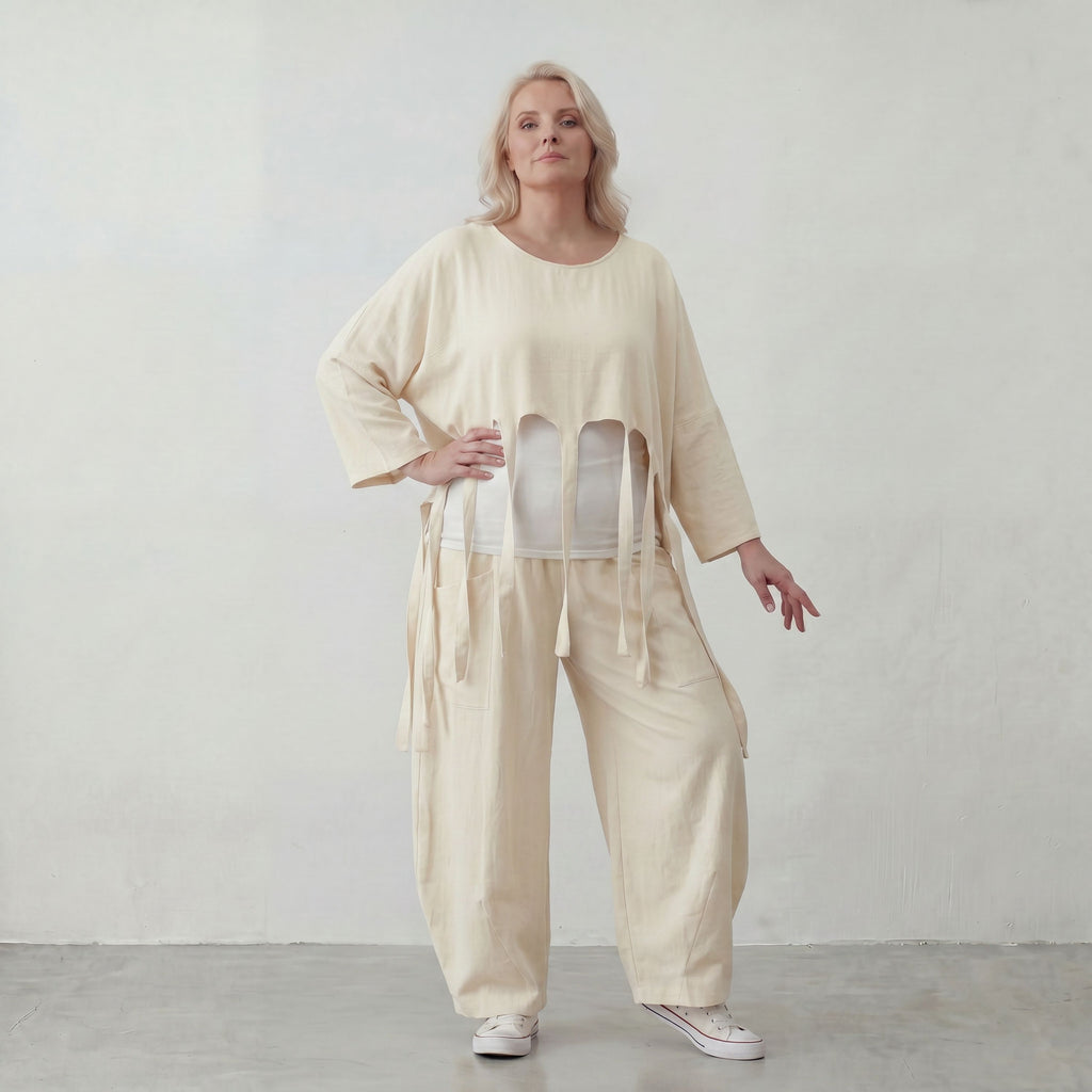 AKH Fashion · Überwurf · Melinda · 6966 · Ivory