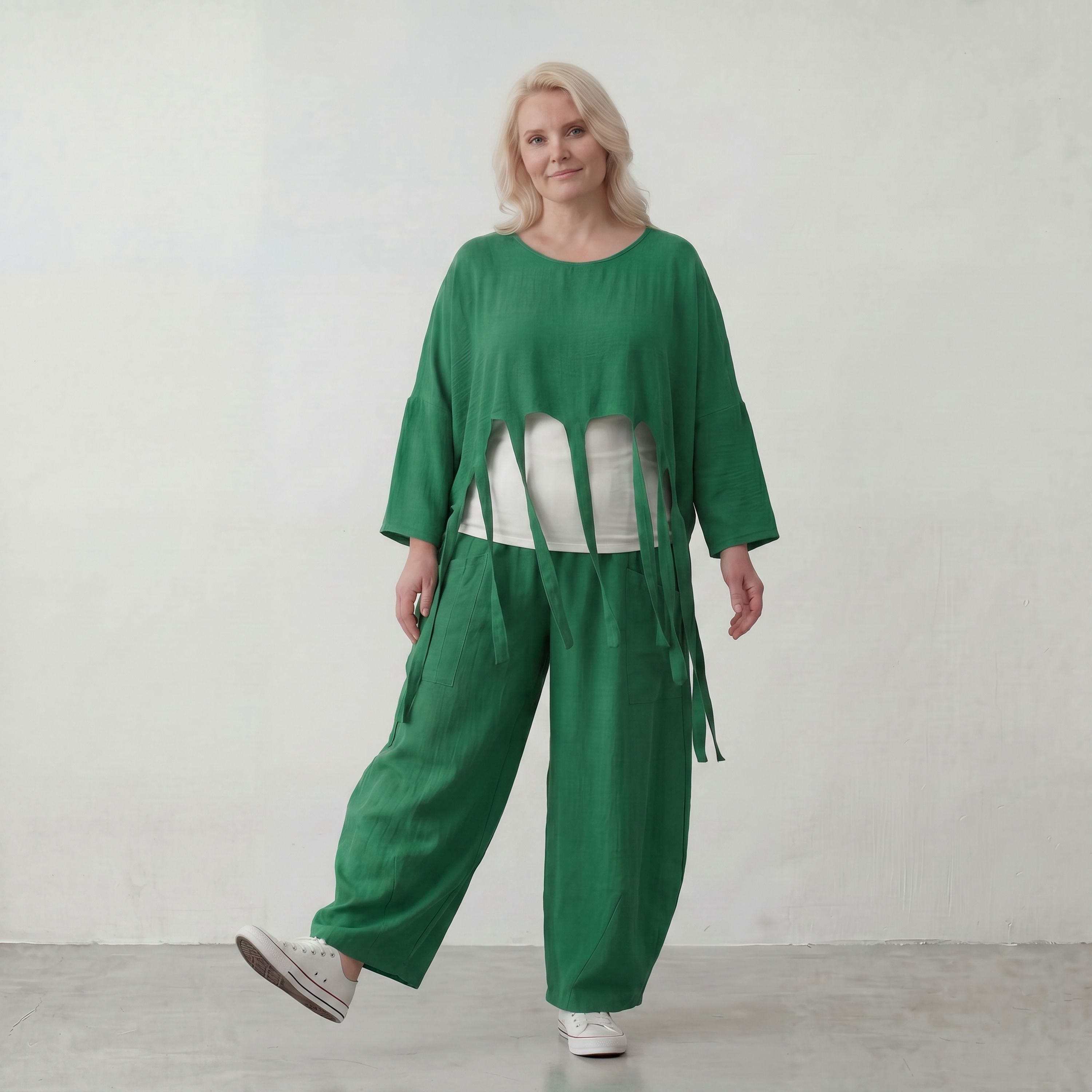 AKH Fashion · Überwurf · Melinda · 6966 · Jade