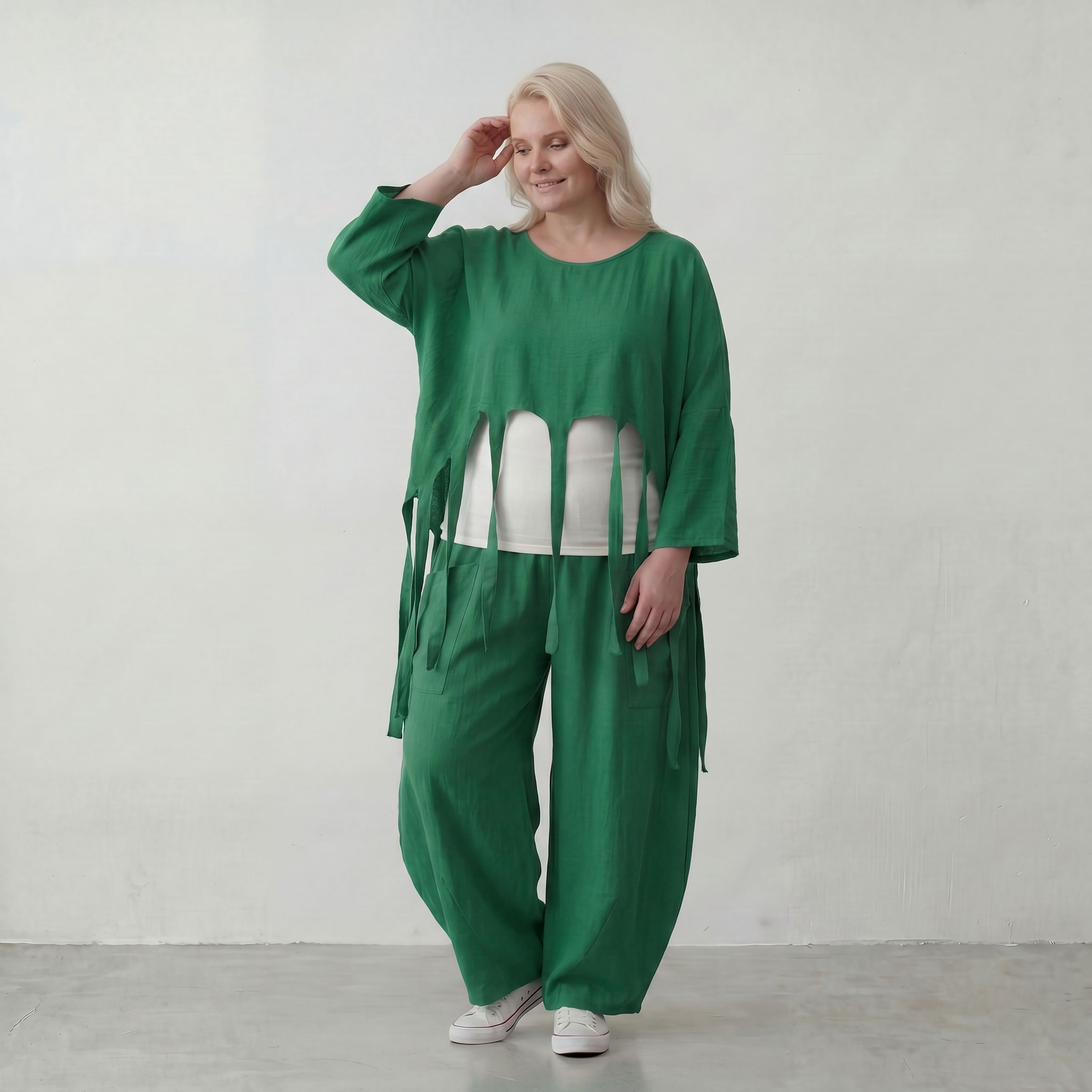 AKH Fashion · Überwurf · Melinda · 6966 · Jade
