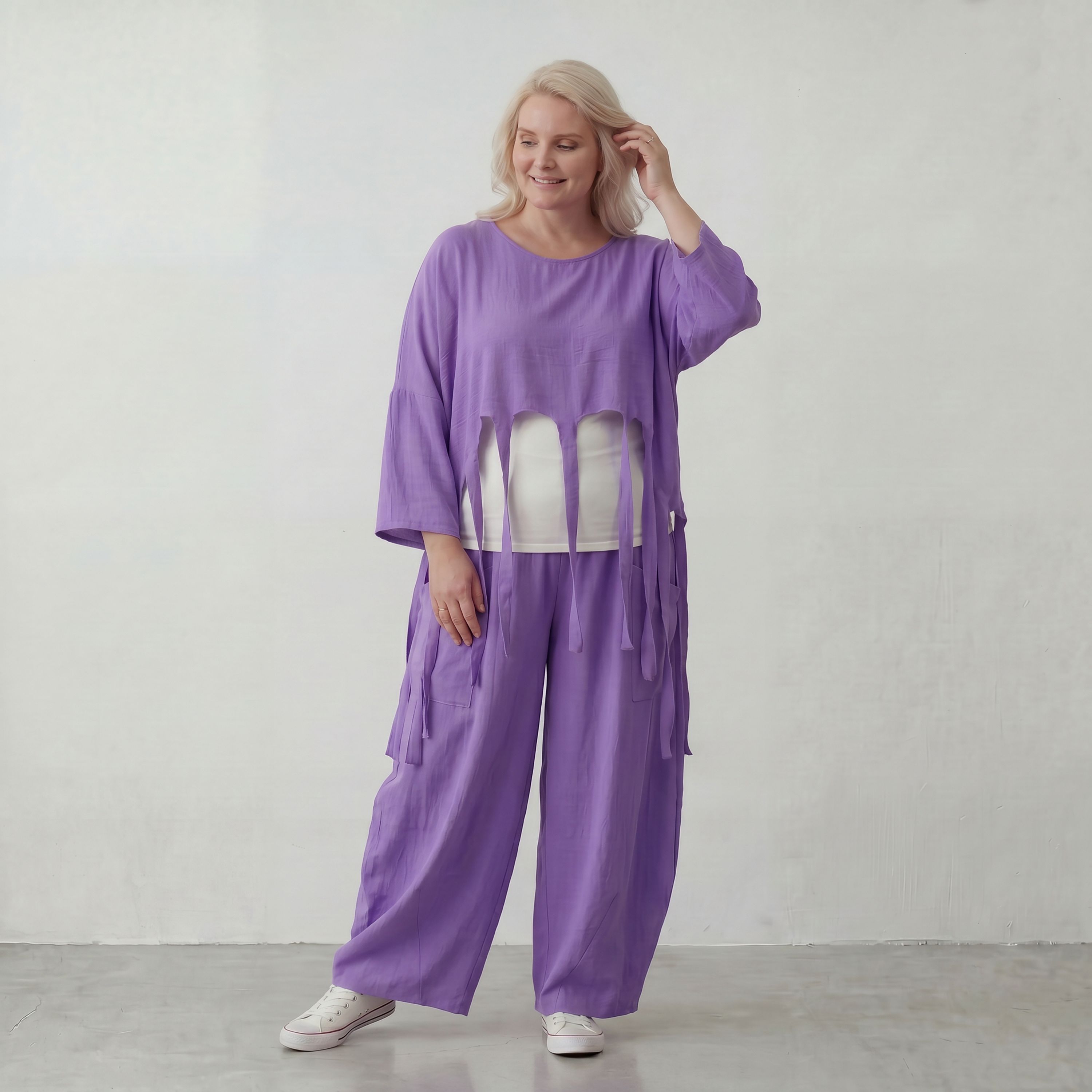 AKH Fashion · Überwurf · Melinda · 6966 · Lavender
