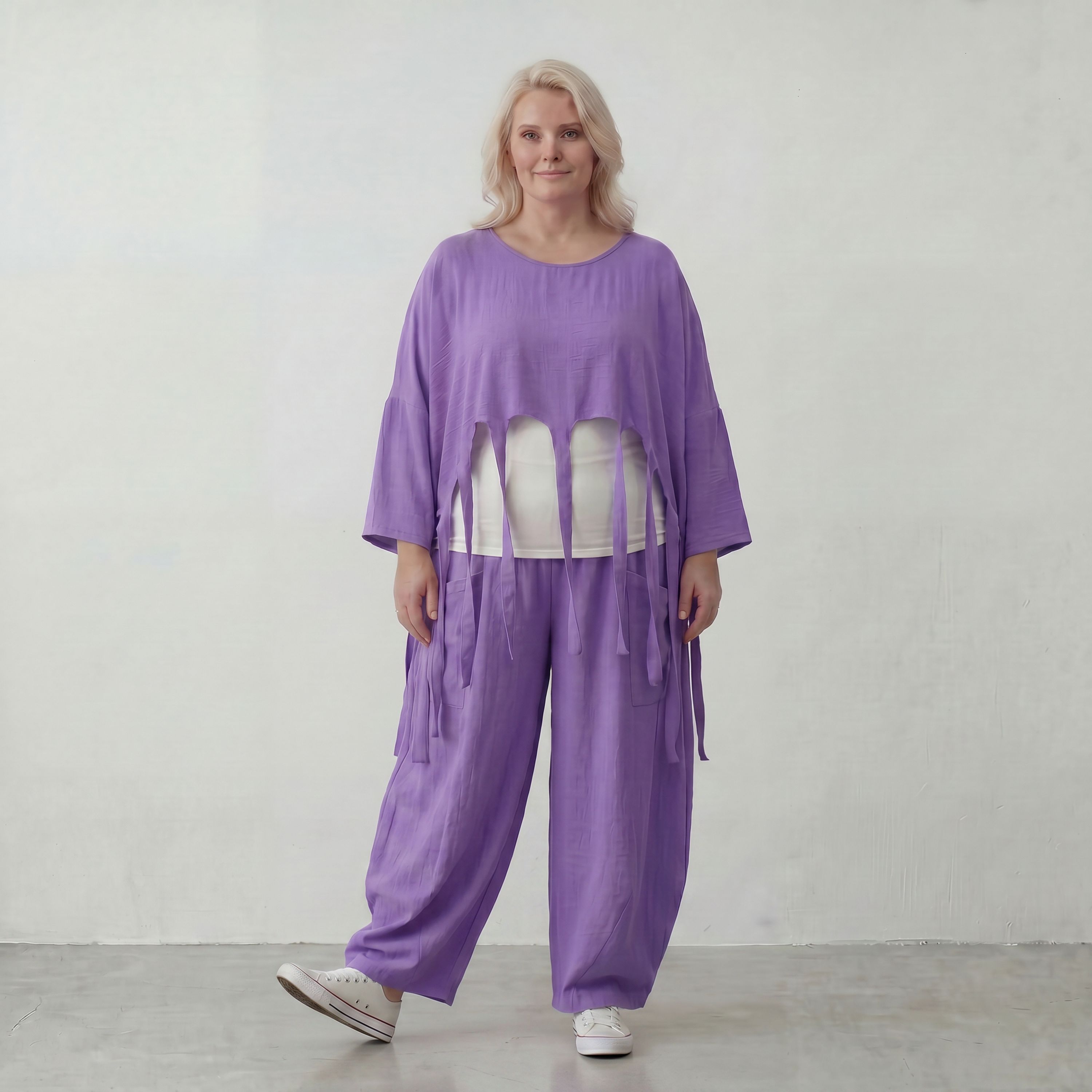 AKH Fashion · Überwurf · Melinda · 6966 · Lavender