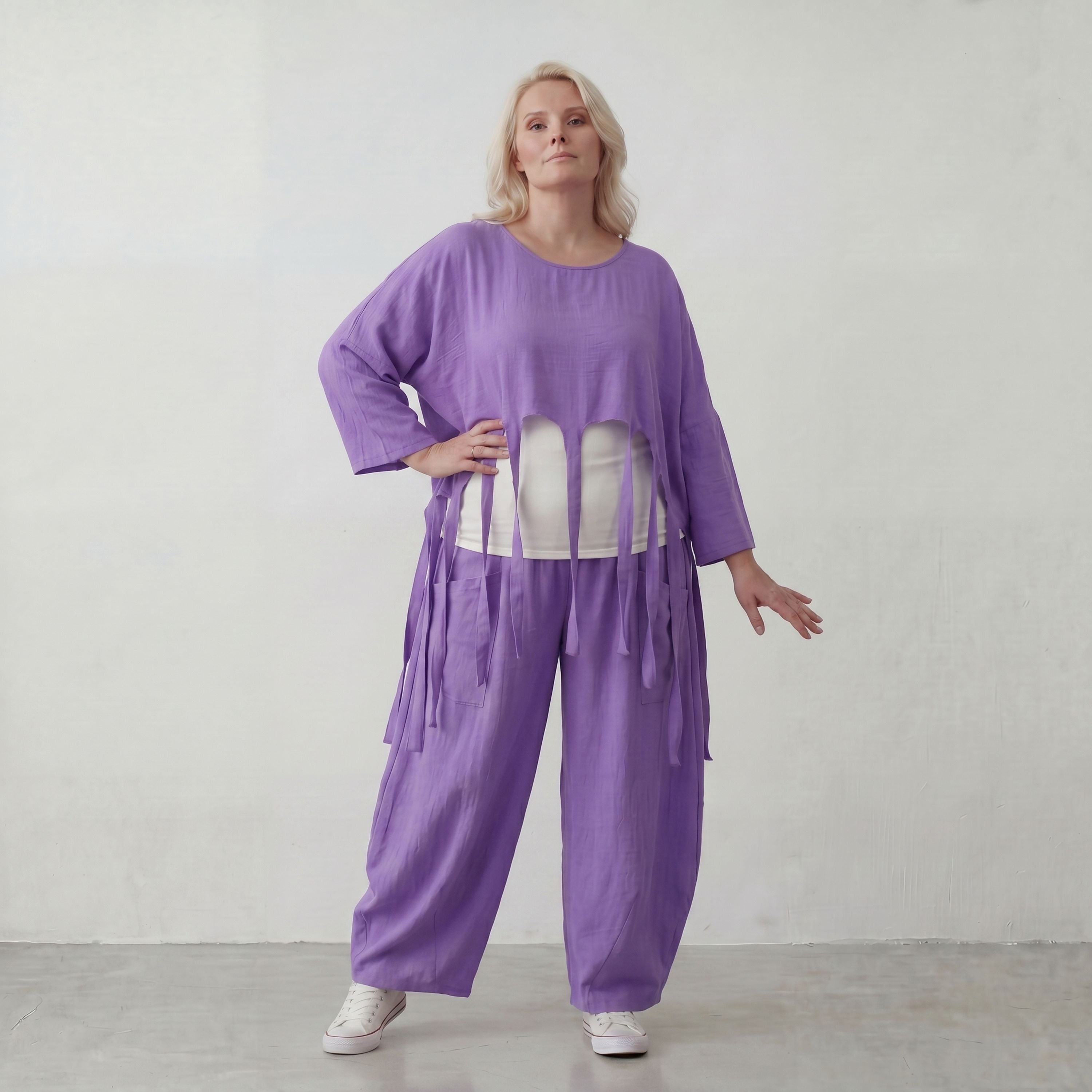 AKH Fashion · Überwurf · Melinda · 6966 · Lavender