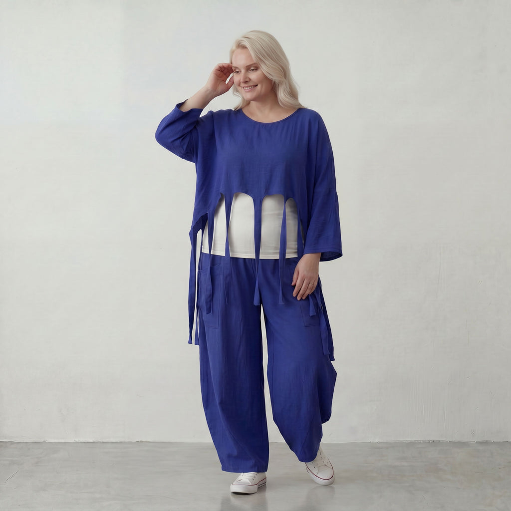 AKH Fashion · Überwurf · Melinda · 6966 · Sapphire